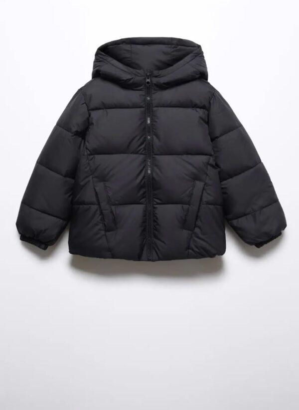 Hood quited coat - Image 4