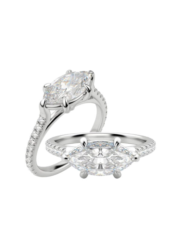 Solitaire Moissanite