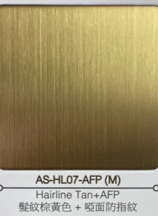 AAT Decorative Color Stainless Steel AS-HL07-AFP(M)